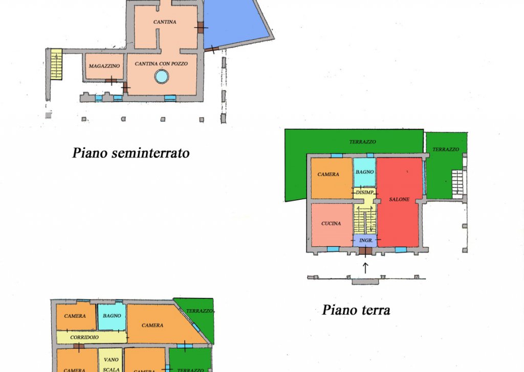 Vendita Case Indipendenti Forano - Casa indipendente di ampia metratura vicino al paese Località Forano