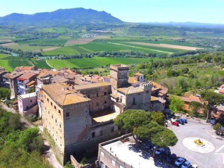 Porzione del castello Orsini con torre panoramicissima